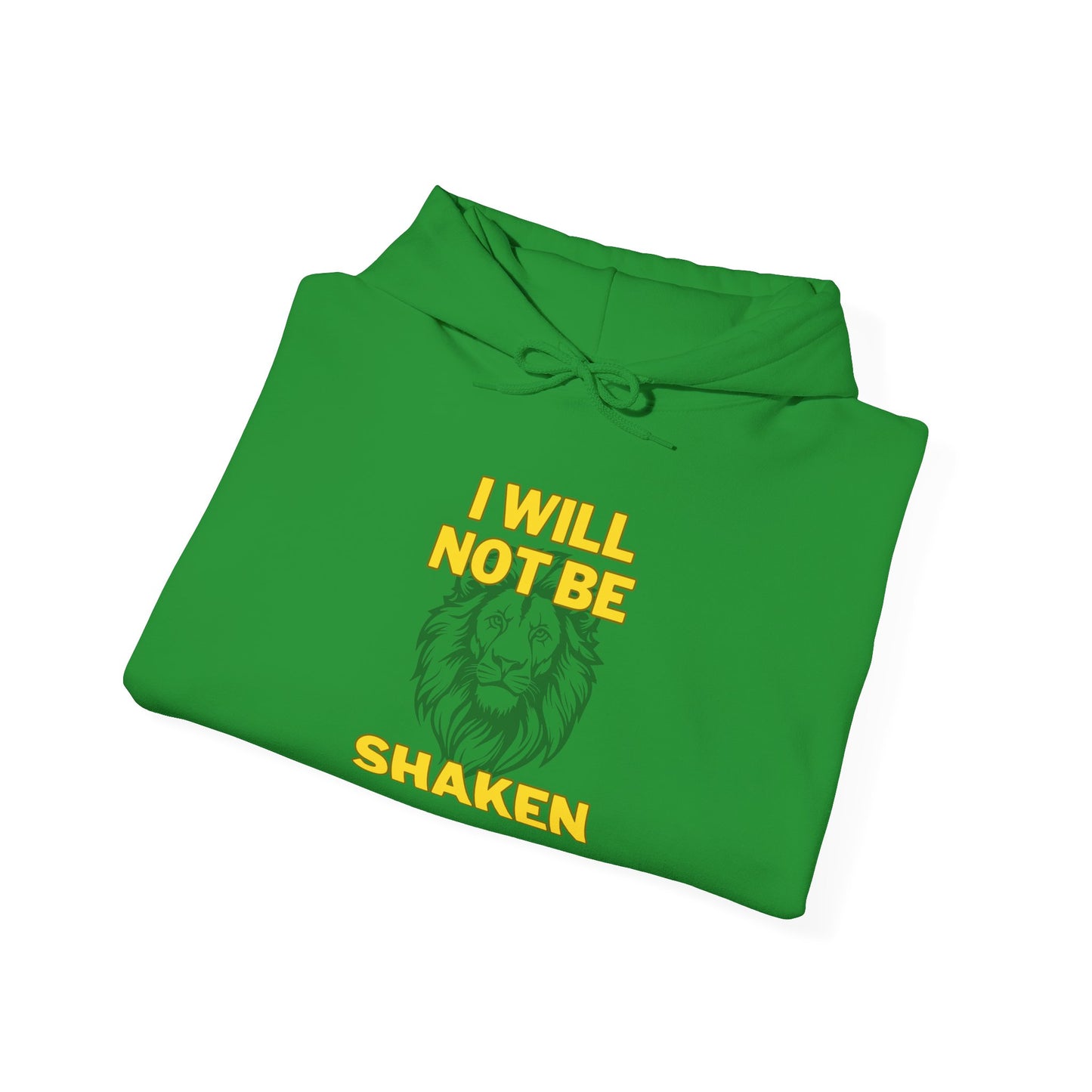 I Will Not Be Shaken Mid-Weight Unisex Hoodie
