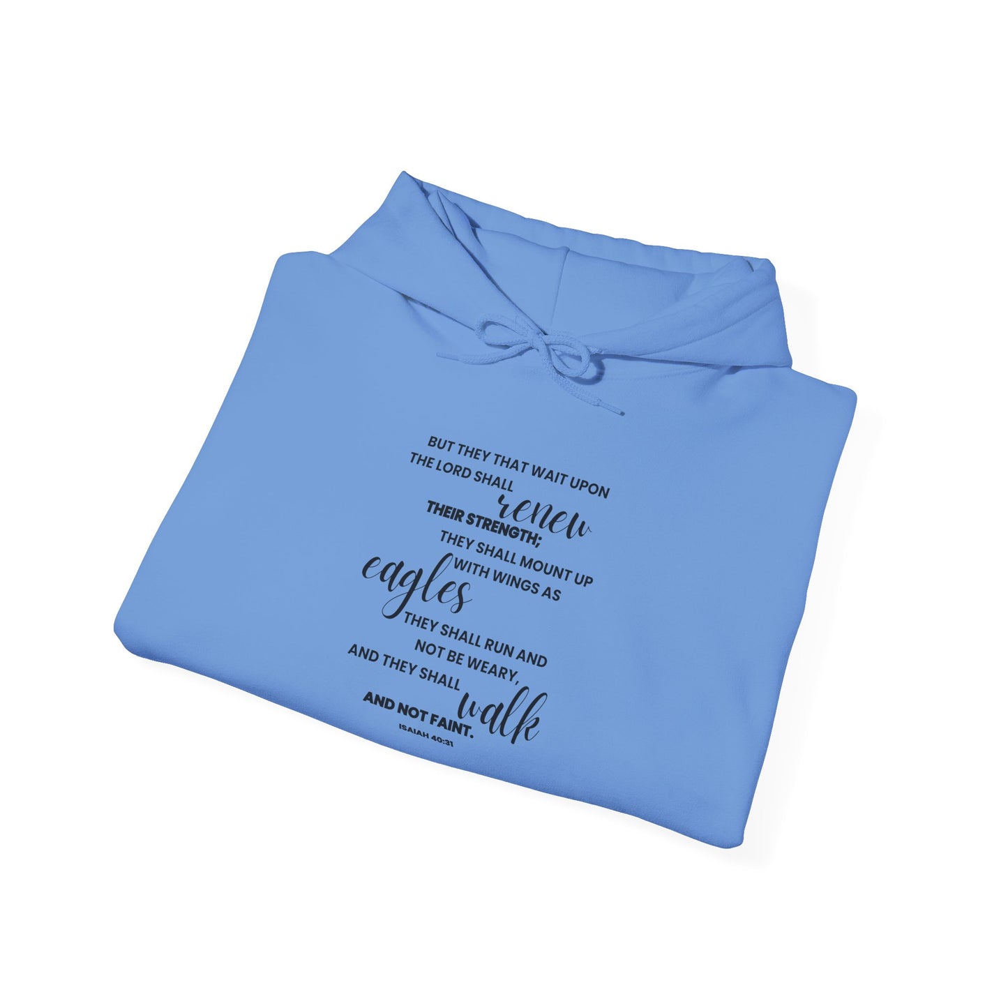 But they that wait upon the Lord Unisex Heavyweight Hoodie