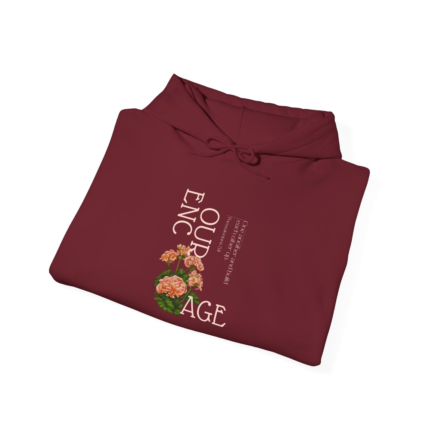 Encourage One Another Mid-Weight Unisex Hoodie