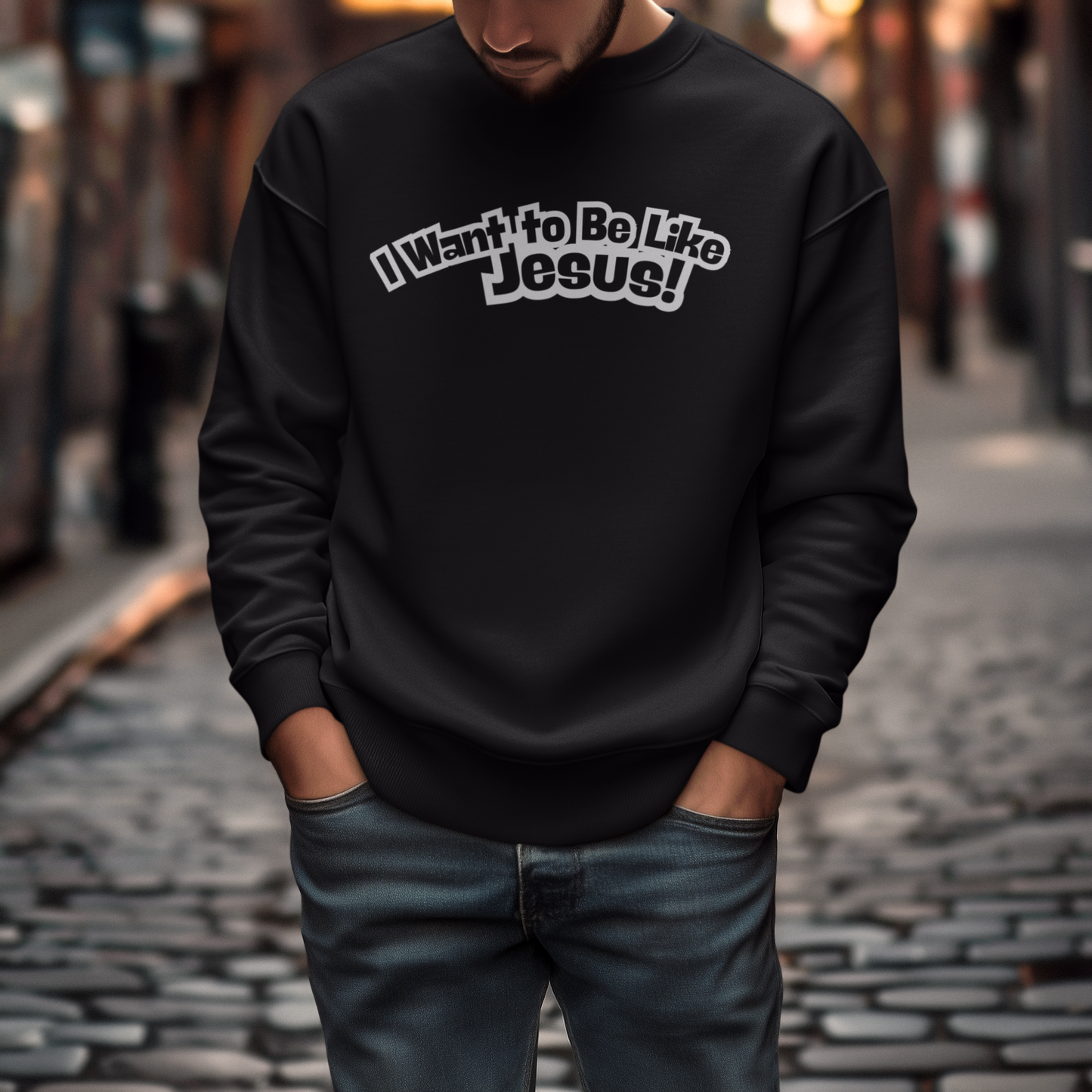 I Want to Be Like Jesus Sweatshirt