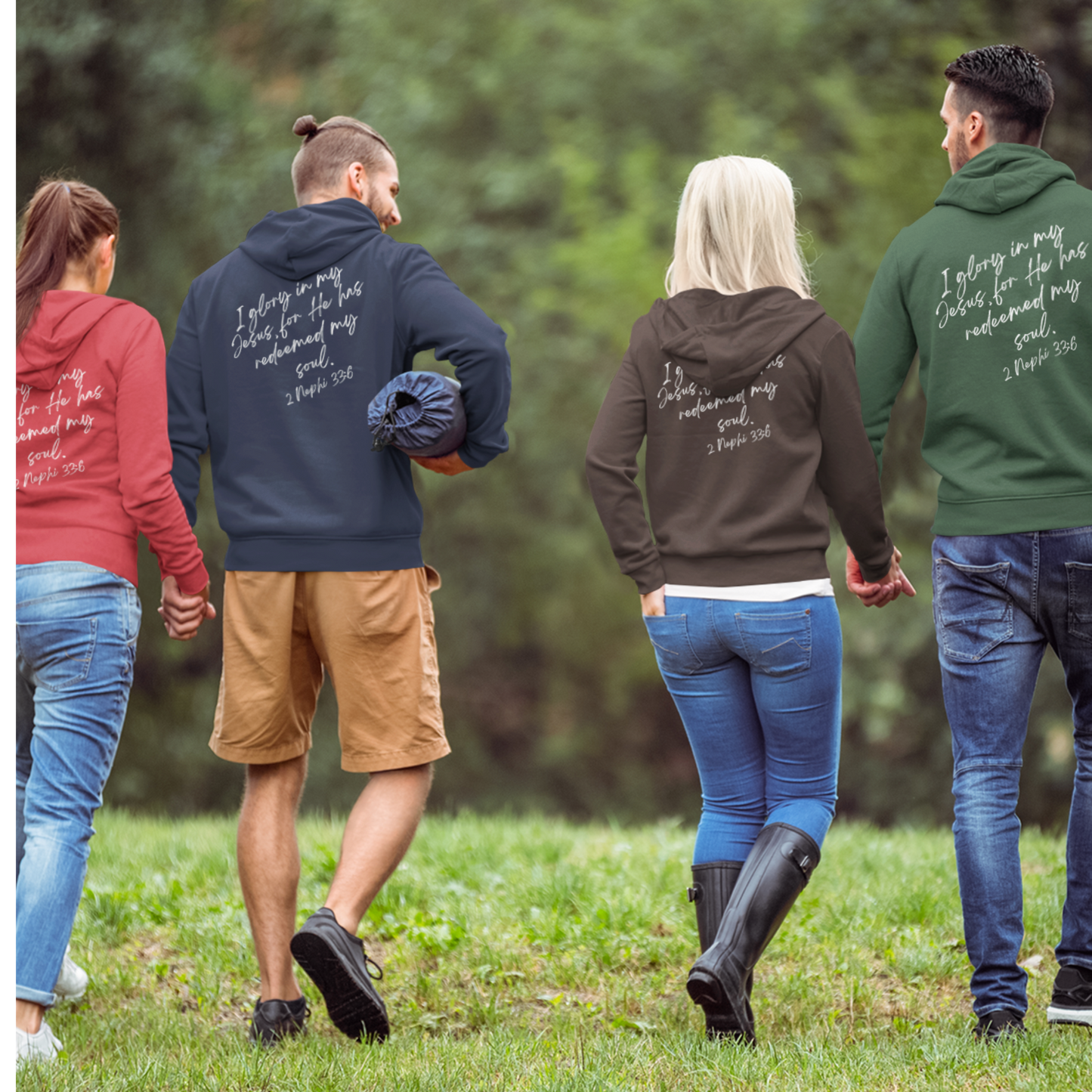 I Glory in My Jesus Unisex Heavyweight Hoodie