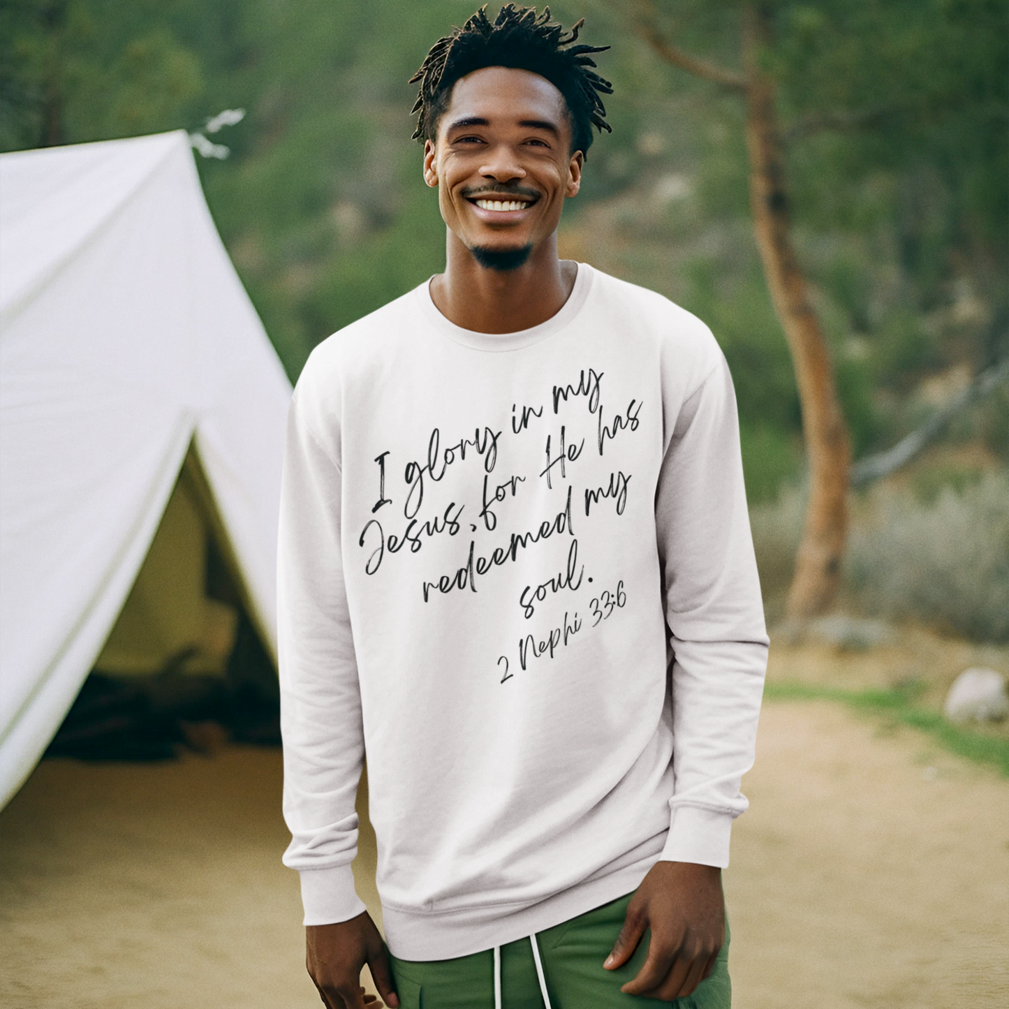 I Glory in My Jesus Unisex Sweatshirt
