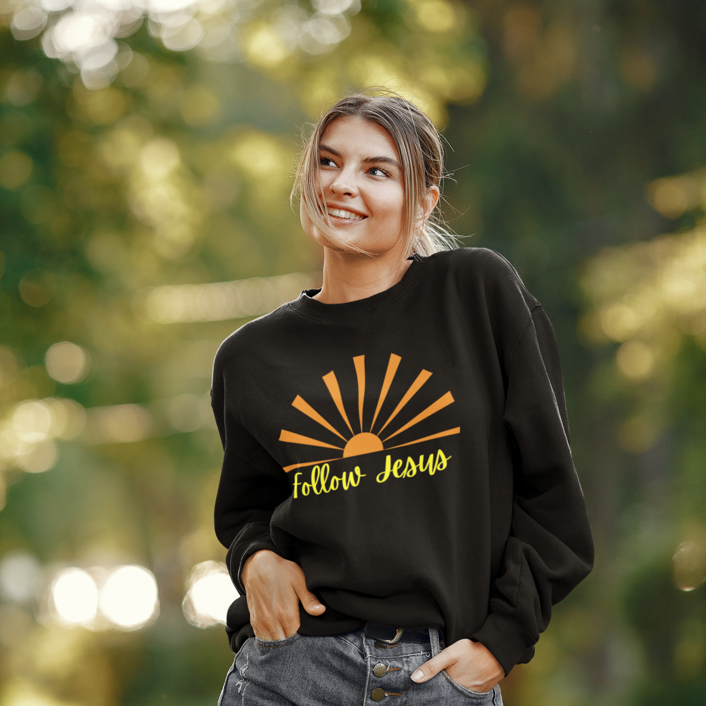 Follow Jesus Unisex Sweatshirt