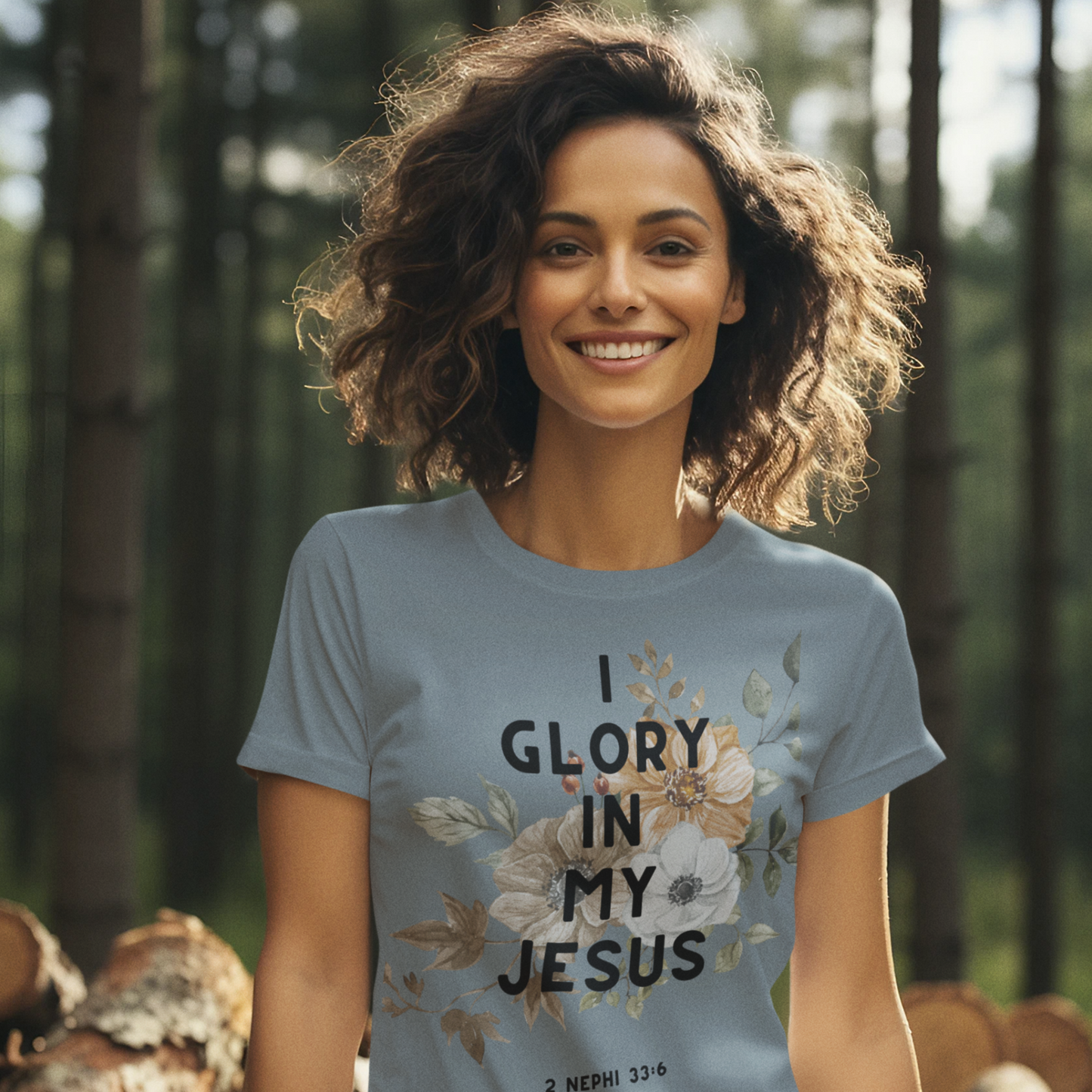 I Glory in My Jesus Unisex Tee