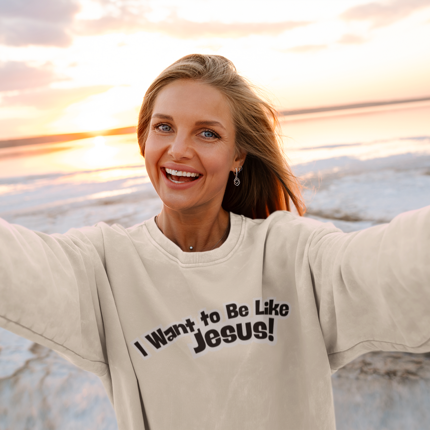 I Want to Be Like Jesus Sweatshirt