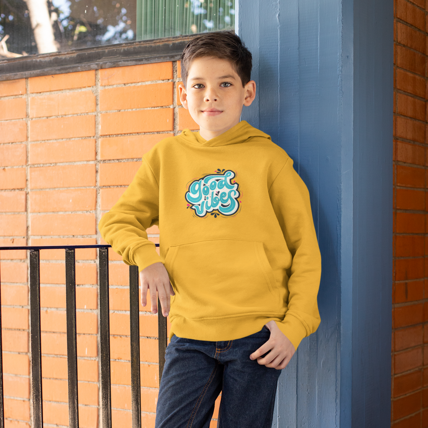 Good Vibes Youth Hoodie