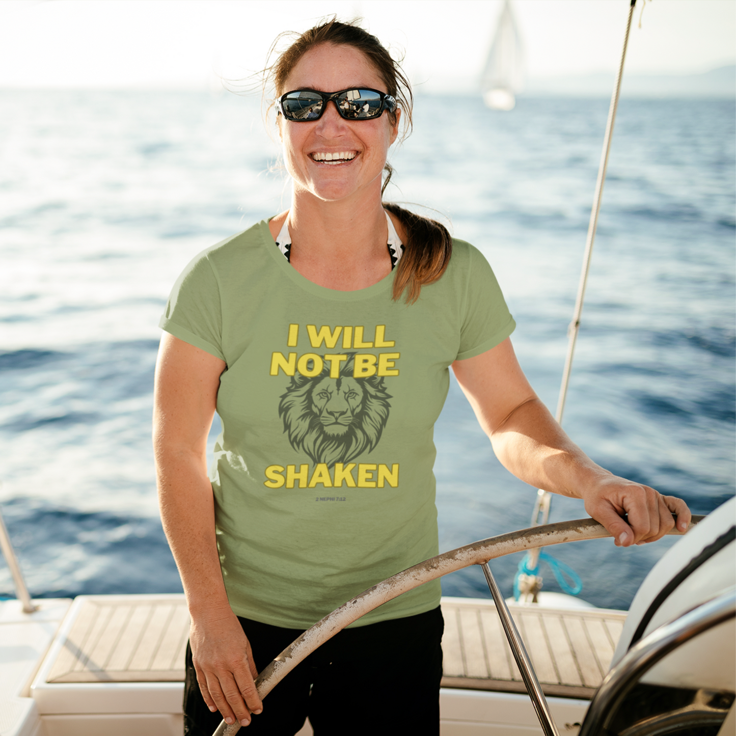 I Will Not Be Shaken Unisex Tee