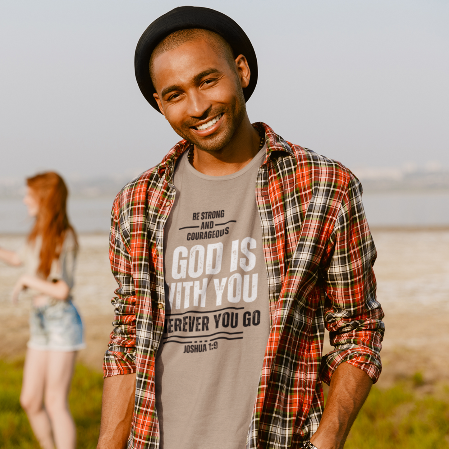 Be Strong and Courageous Unisex Tee