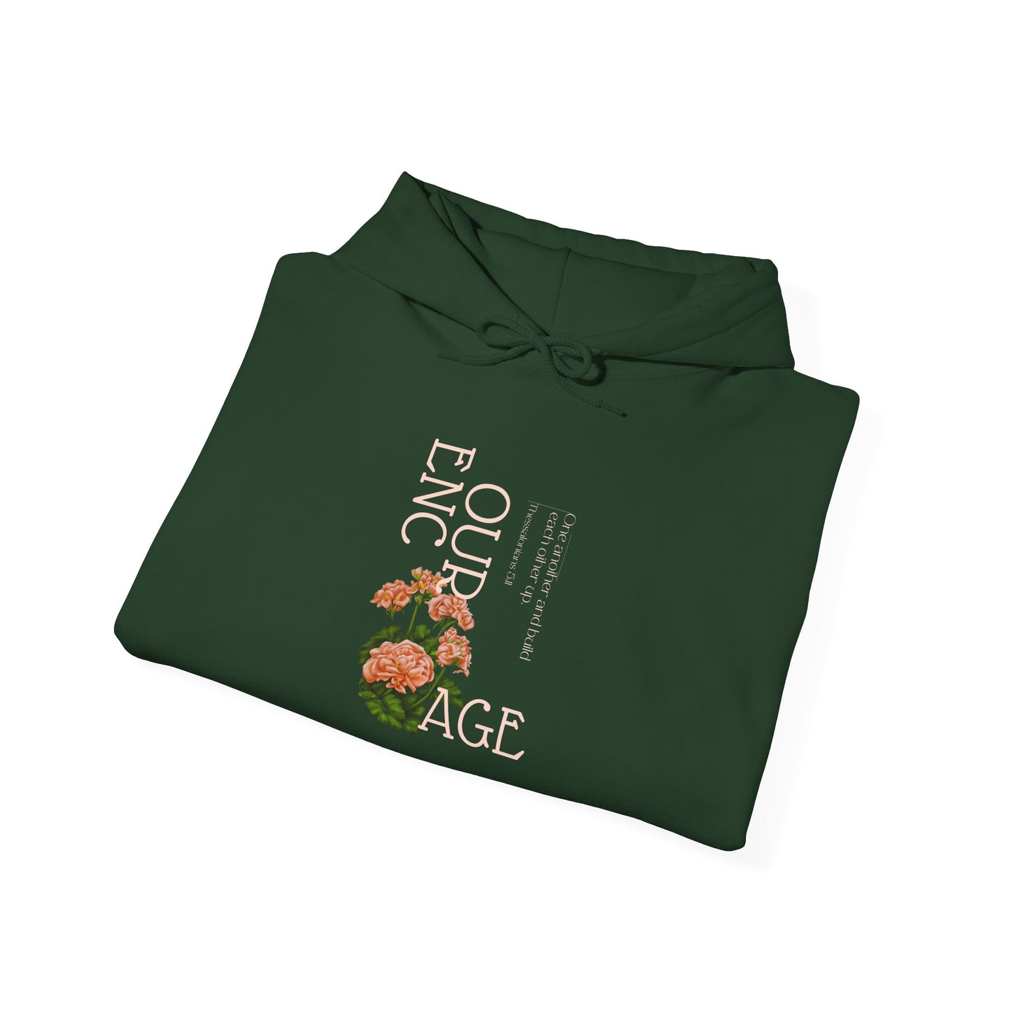 Encourage One Another Mid-Weight Unisex Hoodie
