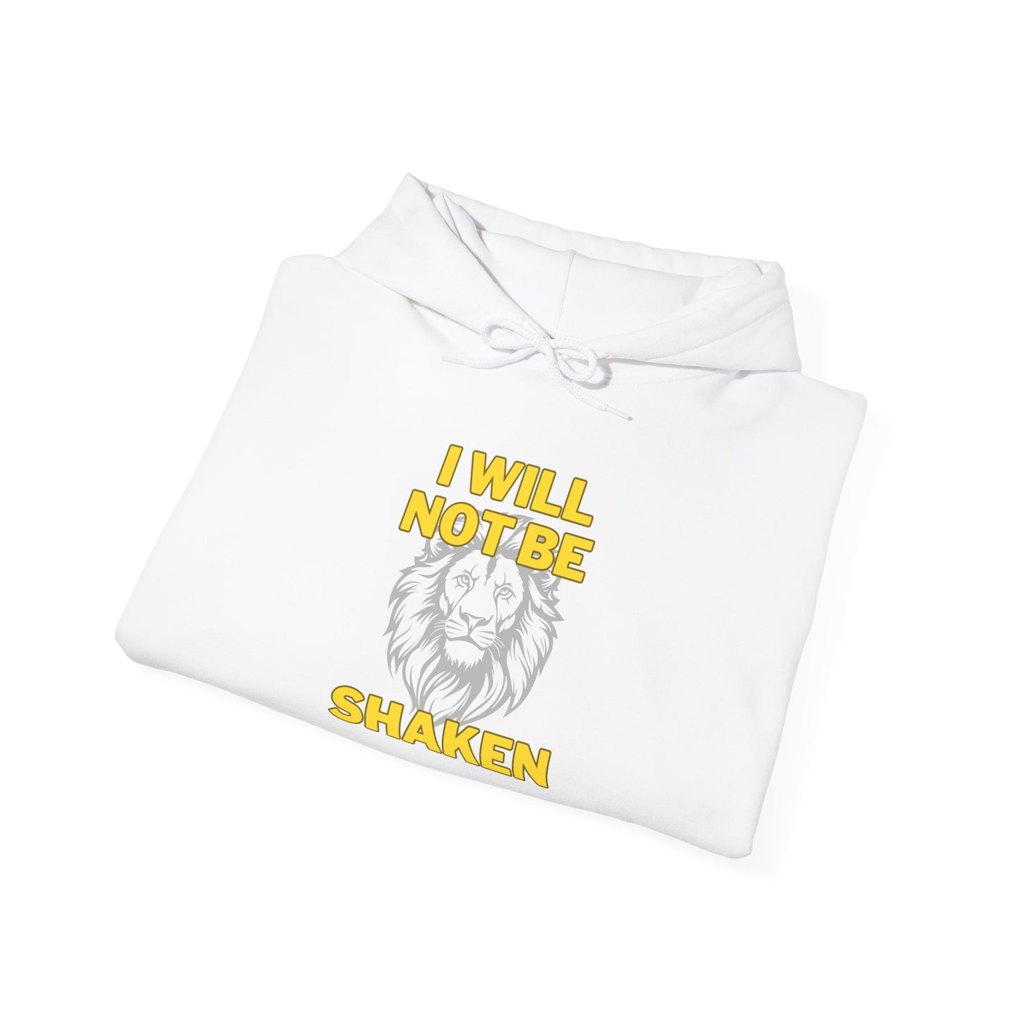 I Will Not Be Shaken Mid-Weight Unisex Hoodie