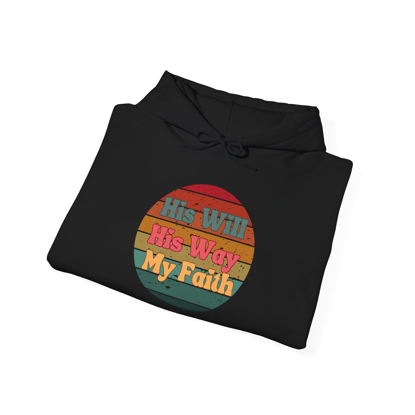 His Will His Way My Faith Mid-Weight Unisex Hoodie