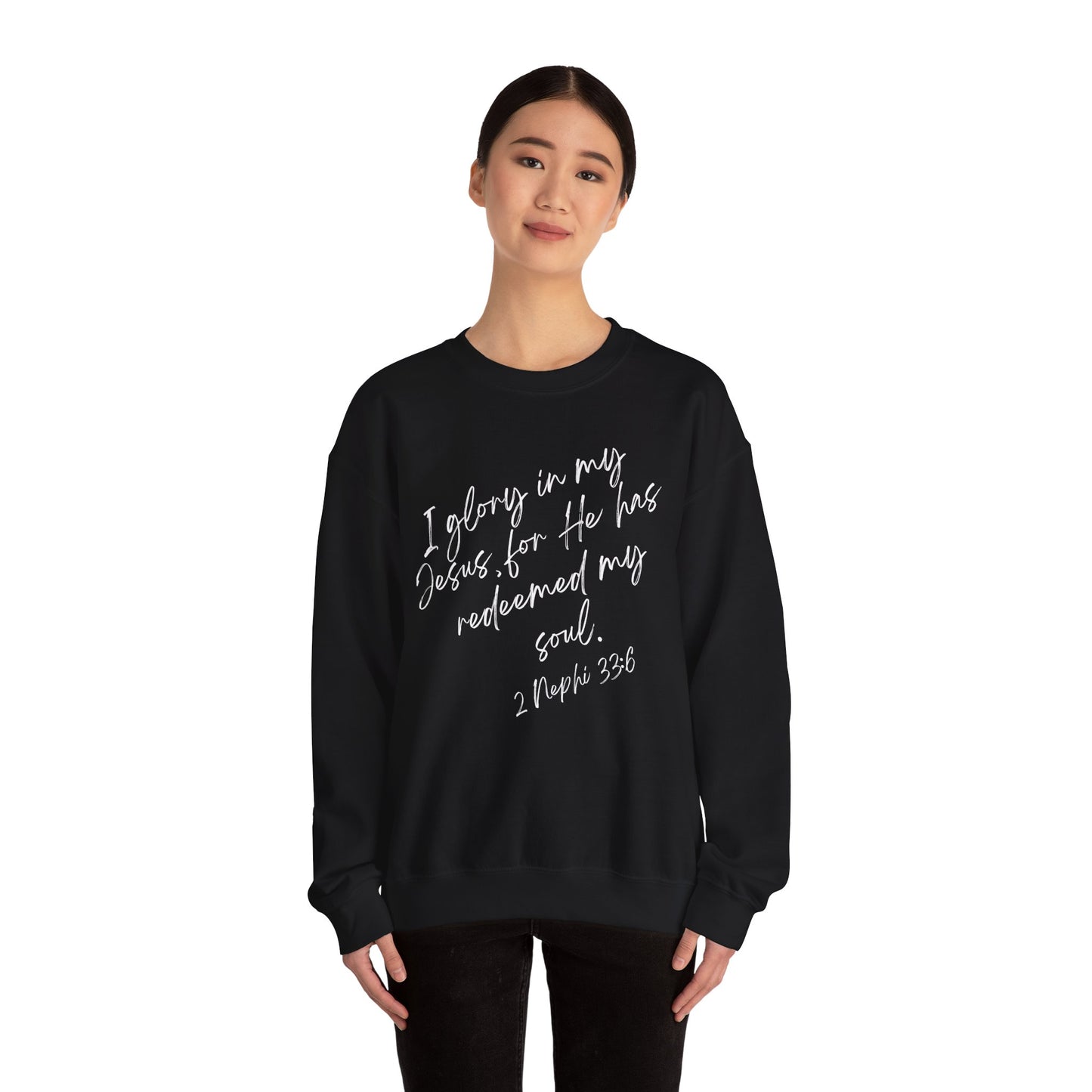 I Glory in My Jesus Unisex Sweatshirt