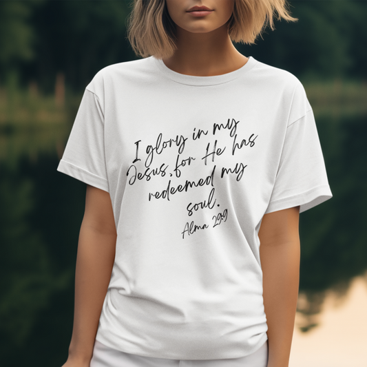 I Glory in My Jesus Unisex Tee