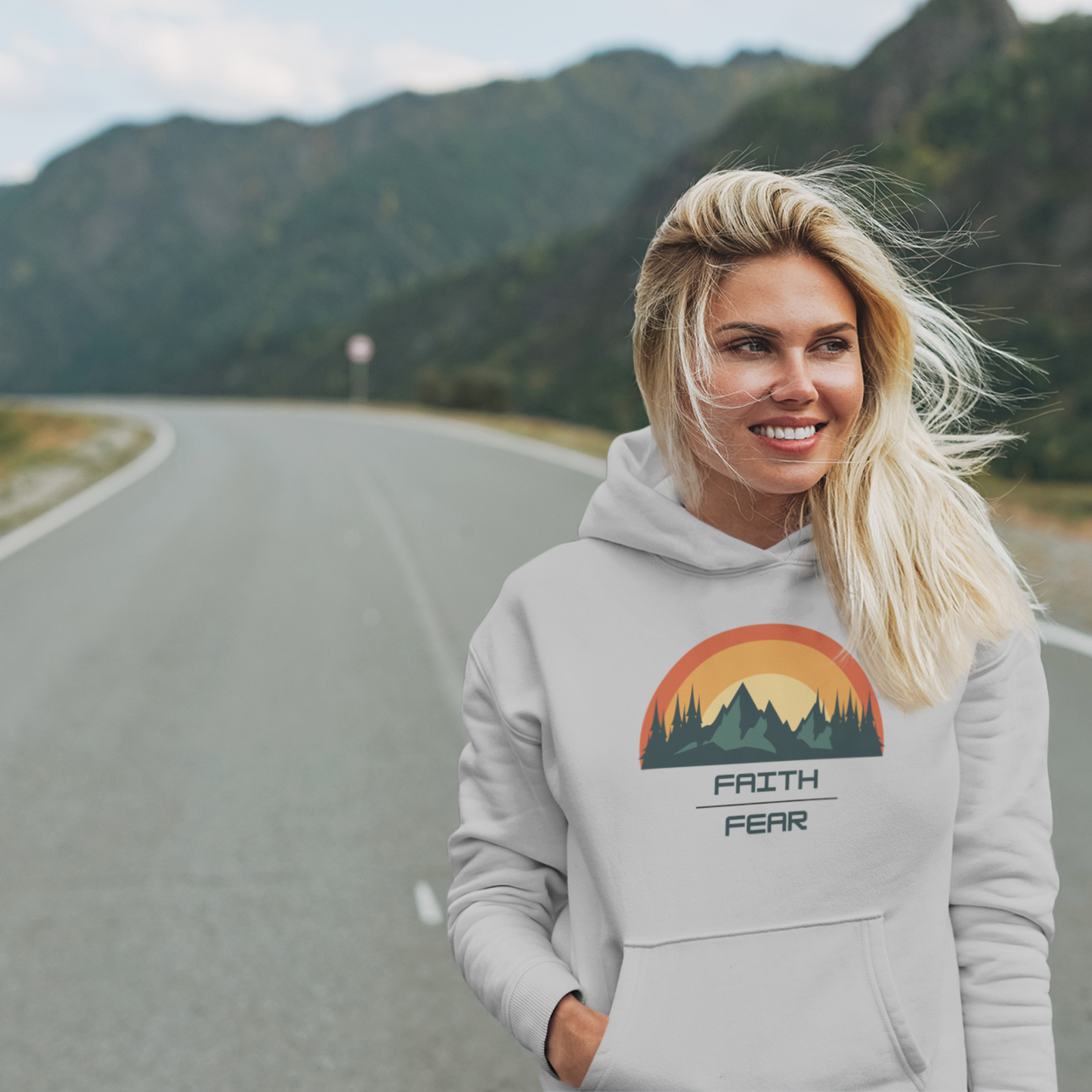 Faith Over Fear Unisex Hoodie