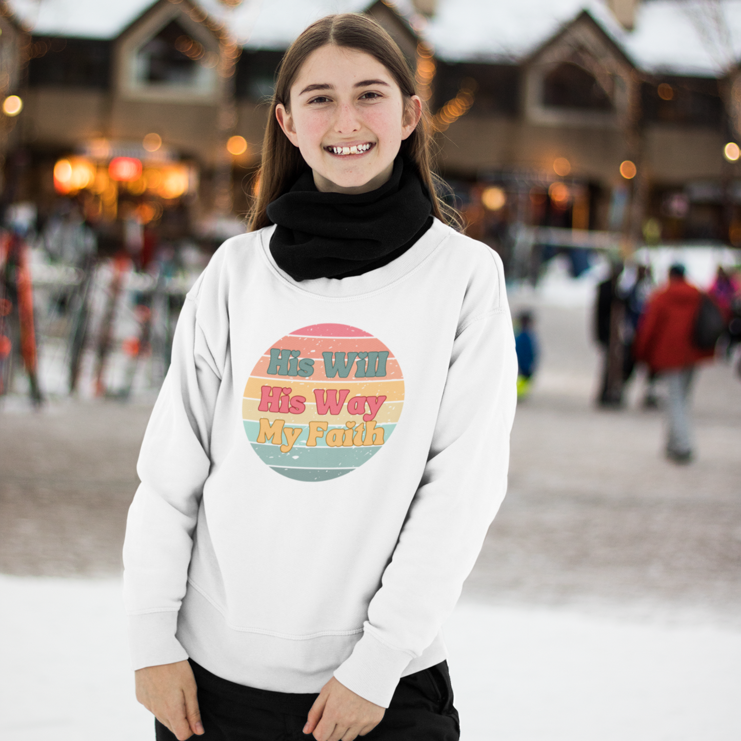His Will His Way My Faith Unisex Sweatshirt