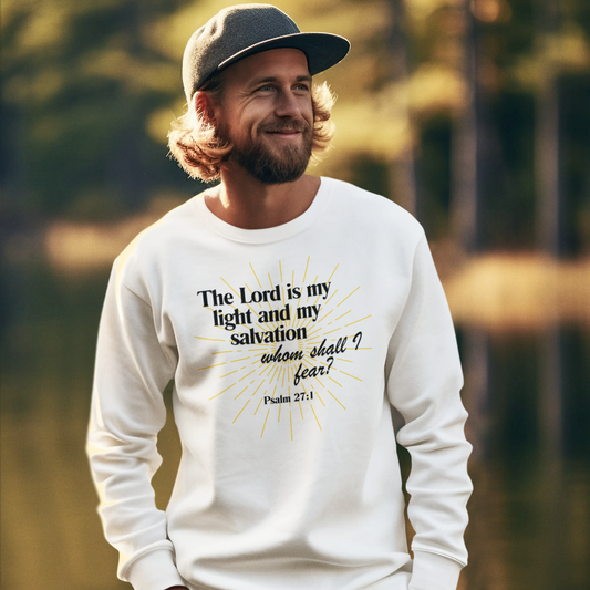 The Lord is my Light Unisex Sweatshirt