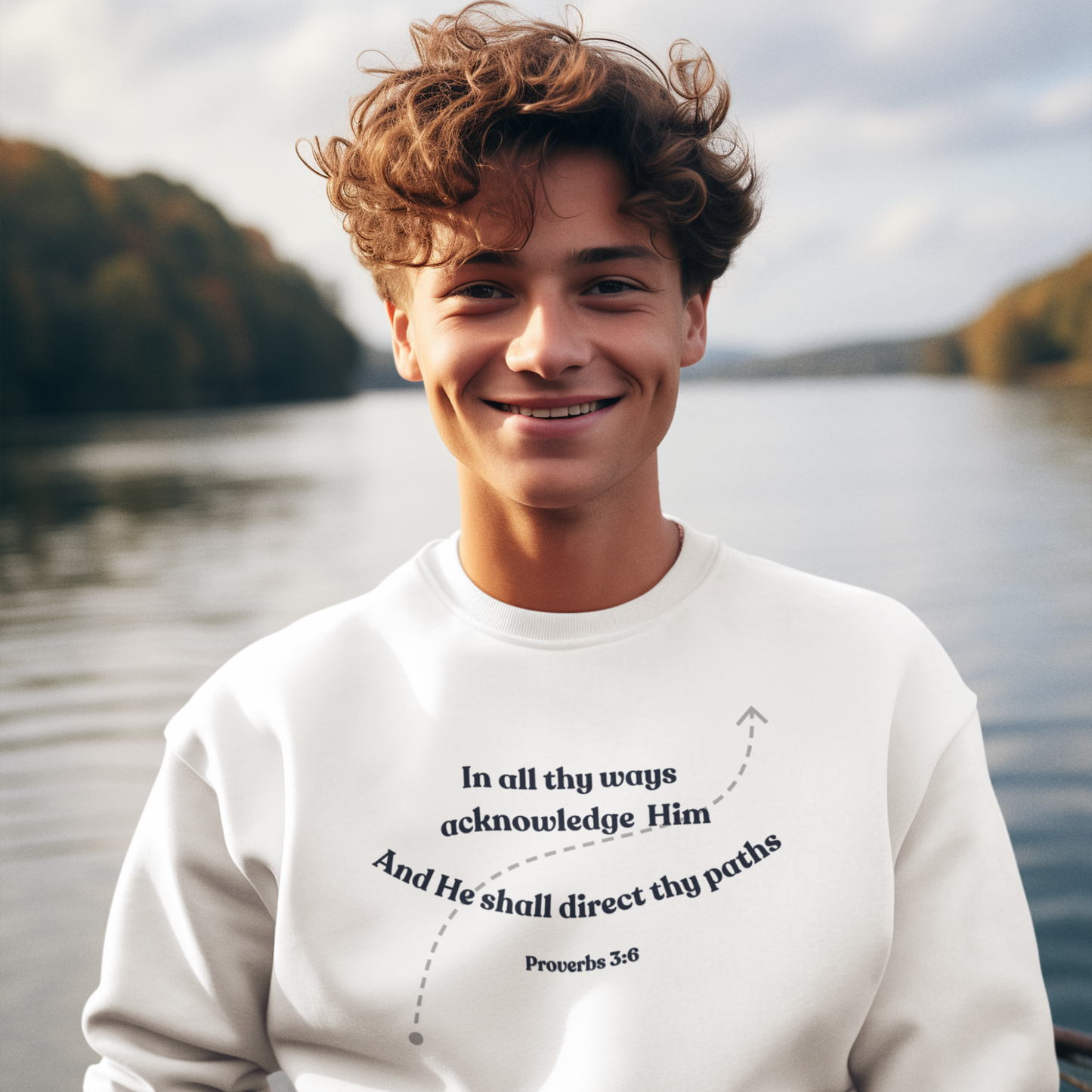 In all thy ways acknowledge Him Unisex Sweatshirt