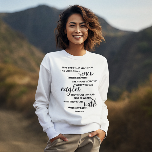 But they that wait upon the Lord Unisex Sweatshirt